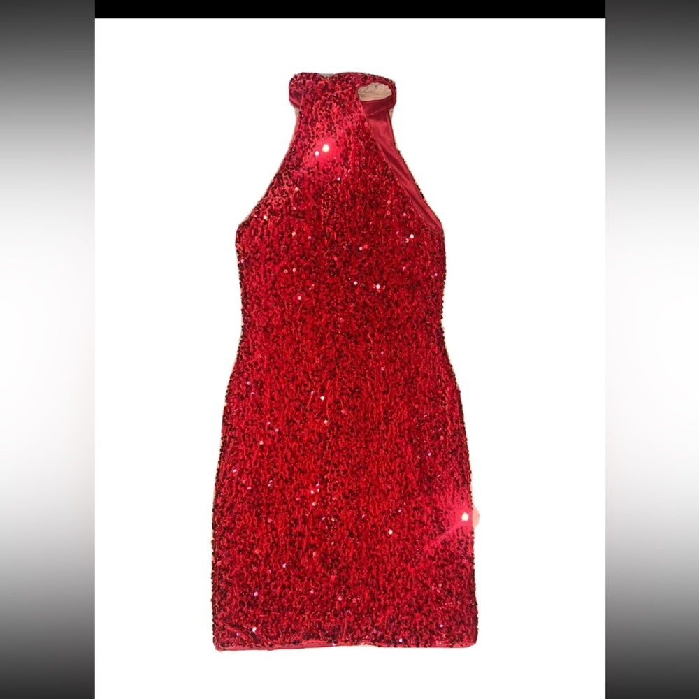 Red Formal Dress Size Small